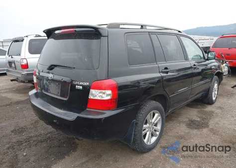 2007 Toyota Highlander Hybrid V6 from USA, damaged, VIN JTEGW21A070016656